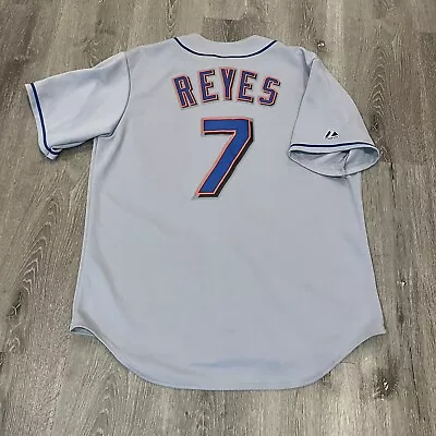 Jose Reyes New York Mets Genuine Merchandise MLB Sewn Jersey Size Men’s Large • $47.99