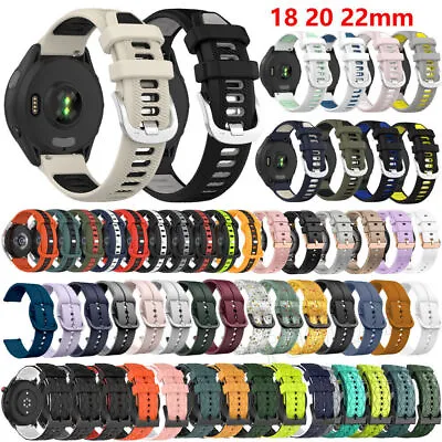 Silicone Watch Band Strap For Garmin Venu 3 2 3S 2S 2Plus SQ Vivoactive 3 4 5 4S • $8.08