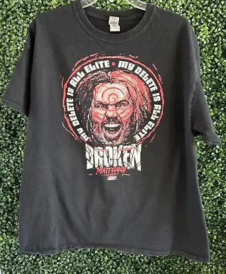 MATT HARDY  My Delete Is All Elite  AEW Official T-Shirt Adult Size XL • $24.99