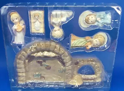 Hallmark Mary Hamilton The Nativity Collection Manger 5 Figurines No Box • $18.74