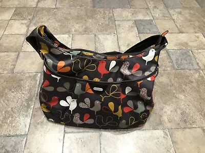 Mamas And Papas Oilskin Baby Changing Bag & Mat • £12