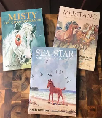 Vintage Mustang Wild Spirit Of The West Misty & Sea Star By Marguerite Henry  • $10