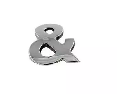 £1.79 • Buy Sumex Chrome 3D Self-Adhesive Letter Art Car Badge Signs Sticker For Home & Auto
