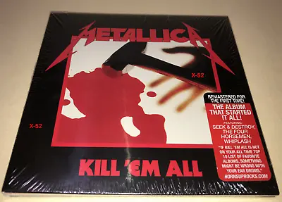 Metallica CD Kill Em All Debut Album Hits Seek Destroy Four Horsemen Whiplash • $16.99