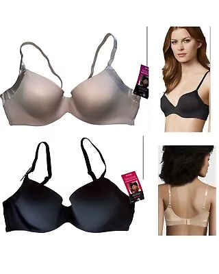 Side Smoothing Perfect Push-Up Underwire Bra - Maidenform SE0009 Beige Or Black • $11.99