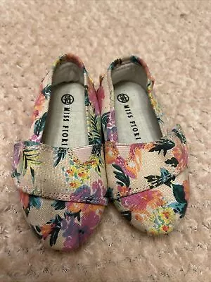 Miss Fiori Baby Girl Shoes Size Uk 5  21.5 • £2.50