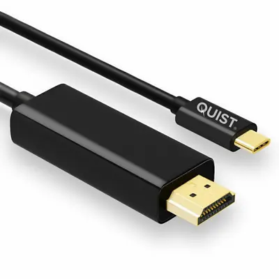 USB C To HDMI 2M 4K Cable - TV Adapter | Phone | Tablet | Laptop - QUIST • £5.60
