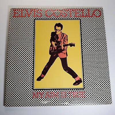 Elvis Costello - My Aim Is True Vinyl 1977 JC 35037 Pitman Pressing 1st Press VG • $17.99