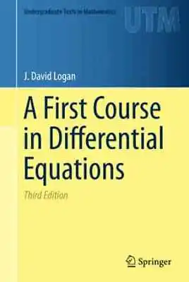 $41.20 • Buy A First Course In Differential Equations - Hardcover, By Logan - Good