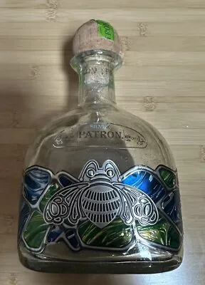 Patron Silver 1492 Tequila - Limited Edition - Empty Liter Bottle & Cork • $69.85