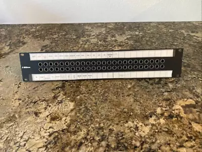 Bittree Video Patch Bay • 2x24 TEI 14949 J214WT-75 • $99