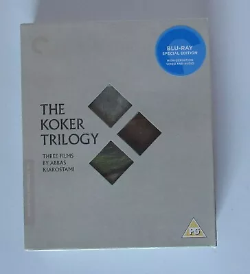 The Koker Trilogy - The Criterion Collection-Blu-ray  New/sealed/damaged Box • £44.99