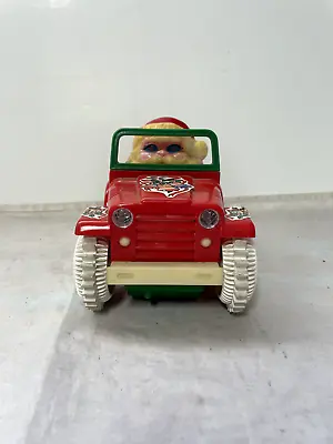 Vintage Christmas Santa Claus Battery Operated Car Crawler (Not Tested) • $9.71