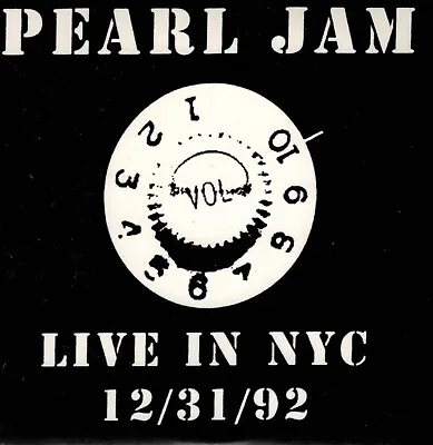 Pearl Jam Live In Nyc 12/31/92 Cd The Academy New Year's Eve 1992 Ten Club Rare! • $69.95