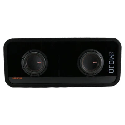 $619.95 • Buy Memphis Audio MJME8D1 Dual 8  Ported Loaded DVC Subwoofer Enclosure Sub Box NEW