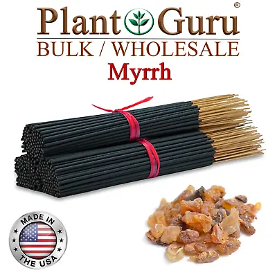 MYRRH Incense Sticks 11  Bulk Pack Wholesale Hand Dipped Lot • $6.25
