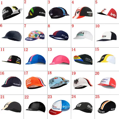 Mens Team Mtb CYCLE Cap Cycling Cap Hat Retro Cycling Cap Vintage Cycling Cap • $10.19