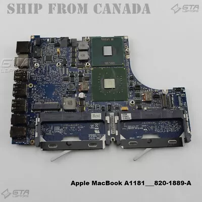 Apple MacBook  A1181 2006 Logic Board T2500 CPU 820-1889-A • $21.87