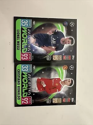 Match Attax Messi And Ronaldo Out Of This World • £5