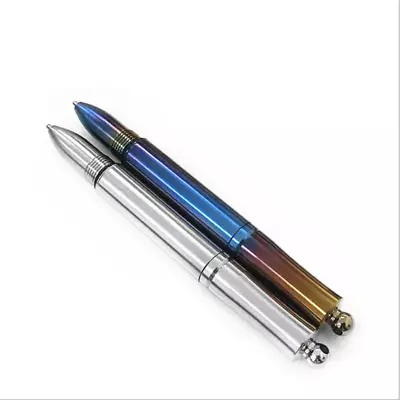 EDC Mini Titanium Alloy Portable Keychain Ballpoint Outdoor Emergency Tool Pen  • $24.55