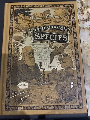 Folio Society Charles Darwin On The Origin Of Species 2007 Hb With Slip Case • £25