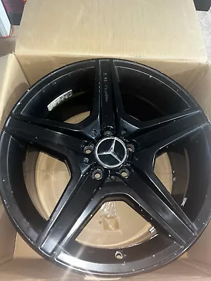 18  Mercedes AMG C Class C63 Rear Wheel Rim Black 18X9 Factory OEM C250 C300 • $199.99
