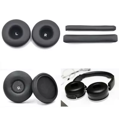 1 Pair Foam Ear Pads Pillow Cushion Cover For AKG Y50 Y55 Y50BT Headset EarPads • £3.73