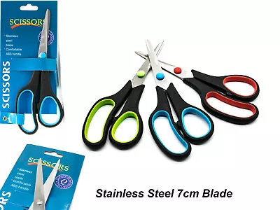 Stainless Steel Craft Scissors Small Kitchen Cutters Fabric Tailoring Embroidery • £2.99