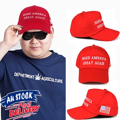 $9.99 • Buy MAKE AMERICA GREAT AGAIN Embroidered Hat Donald Trump Cap Election Republican AU