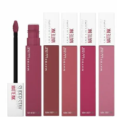 $8.95 • Buy Maybelline Super Stay Matte Ink Liquid Lipstick 5.0ml/0.17Oz NEW; YOU PICK!