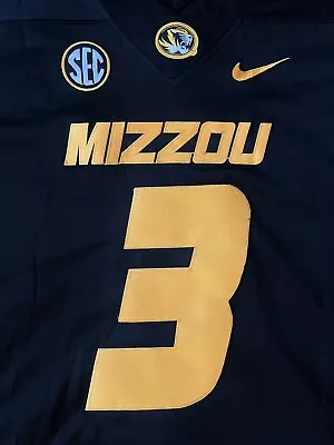 Missouri Tigers DREW LOCK Nike XL Black Home Jersey SEC 2018 NWT 🏈🐅🏆⭐️ • $99.99