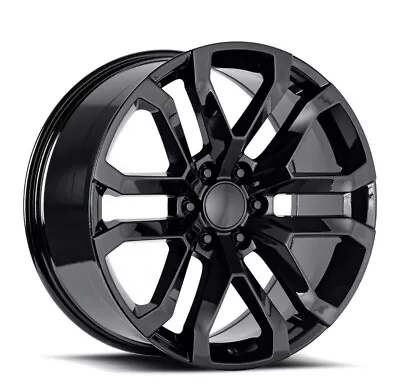 22  Rims Fit Ford F150 Gloss Black Wheels 6x135 Set Of 4 Expedition Lariat 4x4 • $965