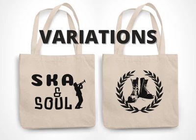 £5.99 • Buy Ska & Soul Music & Doc Martin Two Tone Music Totebag  - Various