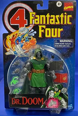 Marvel Legends 6  Doctor Doom Fantastic Four Retro Figure Mib Sealed Complete Ne • $69.99
