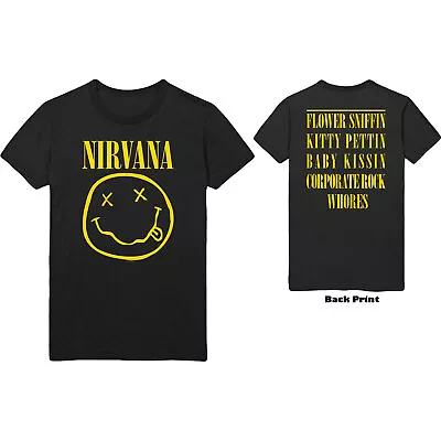 NIRVANA SMILE T-SHIRT Official Merch Genuine Australia Stock Get It Quick • $36.99