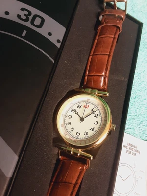 £80 • Buy BOXED MENS 1920s ITALIAN ARMY OFFICERS WATCH Seiko  EPSON MOVT 40MM CASE