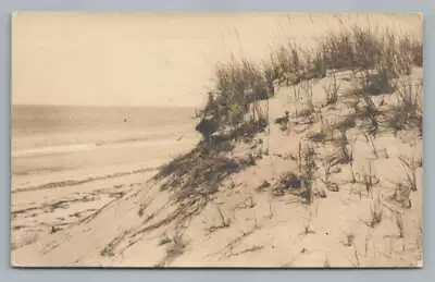 Cape Cod Sand Dunes HARWICHPORT Massachusetts RPPC Antique Photo Postcard 1930 • $11.69