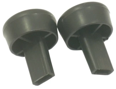 $13.35 • Buy Interior Knobs Seat Release Black (set Of 2) Vw Type1 Bug 1967-1972 113881633c