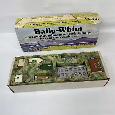 Vintage Wade Bally-Whim Miniature Irish Village Porcelain In Box VGC Ireland • $89