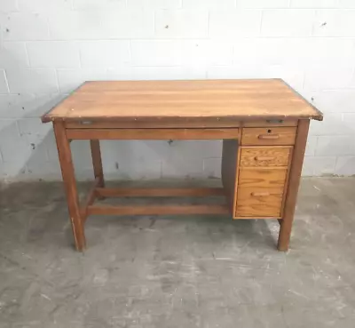 Hamilton 4 Drawer Wooden Drafting Table 250-j4522-53 • $500