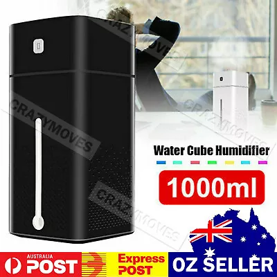 $16.97 • Buy 1L Ultrasonic Aromatherapy Diffuser Oil Air Humidifier Essential Purifier VIC