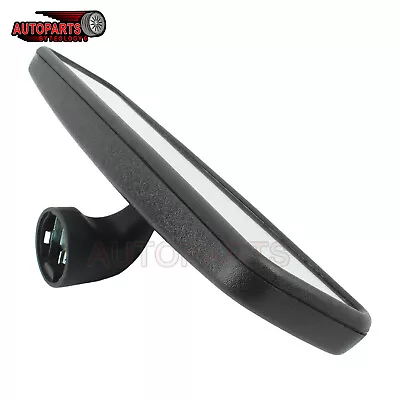 Black Rear View Interior Mirror Fit For VW Golf MK4/MK5/MK6 Jetta Bora Passat B5 • $15