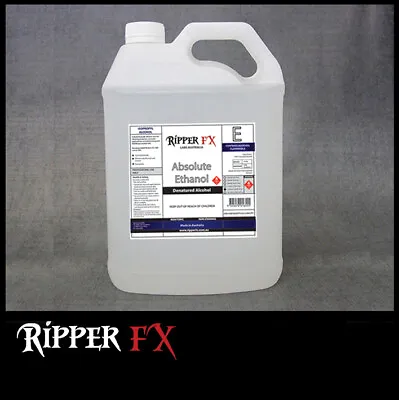 Ripper FX Ethanol 5L / Kills Bacteria / Cleaner (70%) 5 Litres • $37