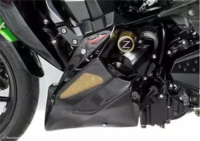 Kawasaki Z750R 2011-2012 Belly Pan Gloss Black With Gold Mesh By Powerbronze • $188.25