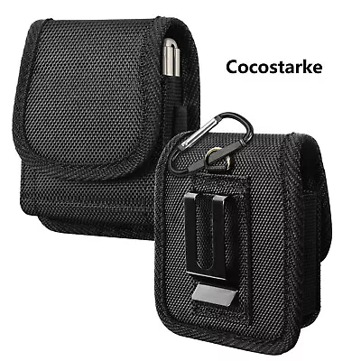 $7.59 • Buy For Samsung Galaxy Z Flip 3/4 5G Phone Holster Pouch Wallet Case W Belt Clip