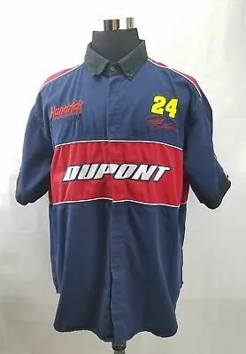 Chase Authentics NASCAR Jeff Gordon #24 Hendrick Motorsports Dupont Pit Shirt XL • $35.99