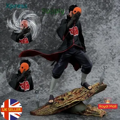 Naruto Obito Uchiha Tobi 26cm COLLECTIBLE ANIME STATUE Action Figure-UK Seller • £38.99