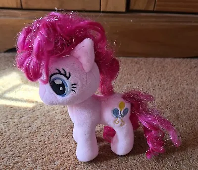 My Little Pony Pinkie Pie Sparkles TY Beanie Baby Plush Toy  • £7.99