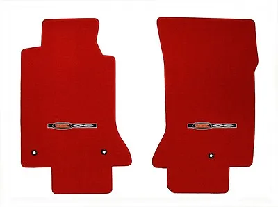 NEW! Red Floor Mats 1997-2004 C5 Corvette With Embroidered Z06 Logo Pair • $138.99