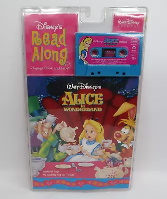 Disney Vintage Alice In Wonderland Read-Along Book Tape NEW Cassette • $24.94